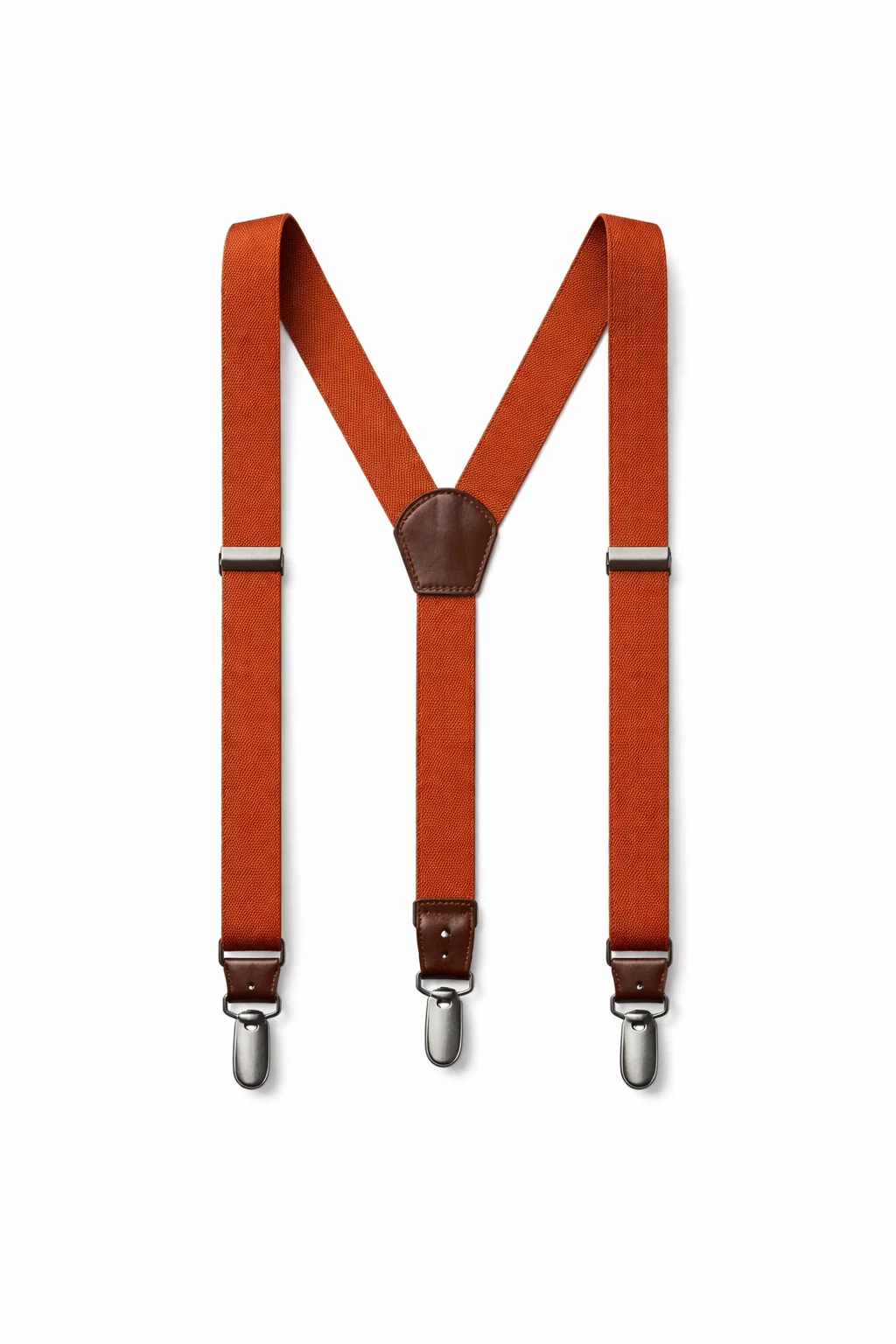 Burnt Orange Suspenders