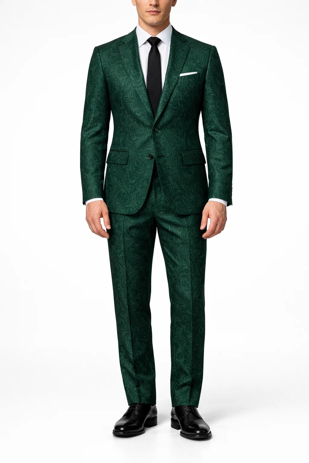 Chase Green Paisley