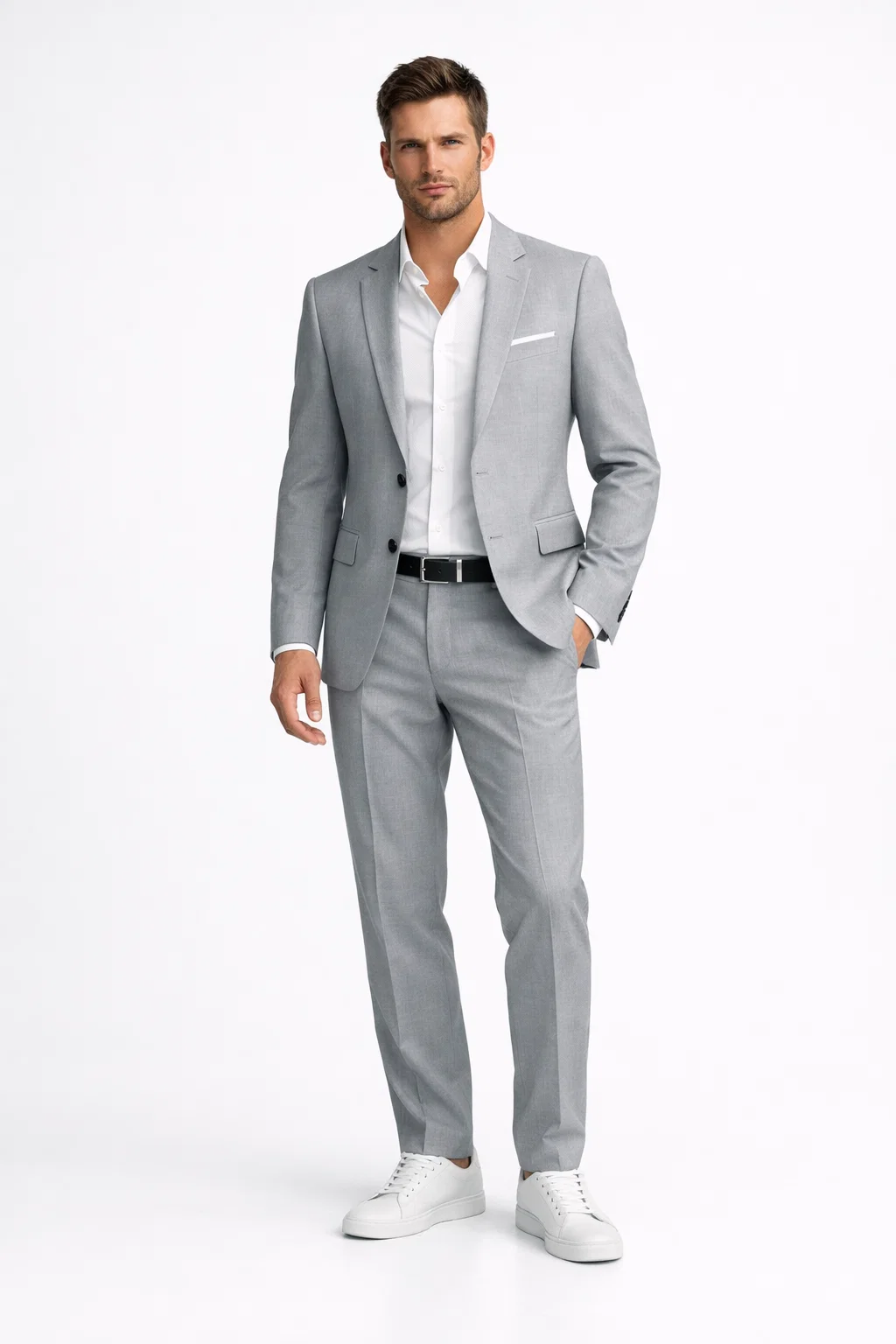 D/M Light Grey Suit primary view