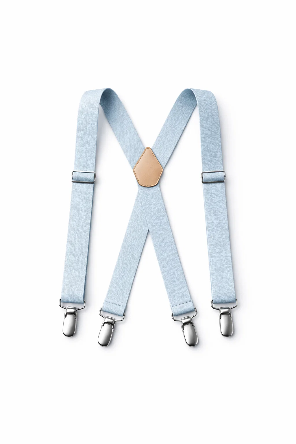 Ice Blue Suspenders