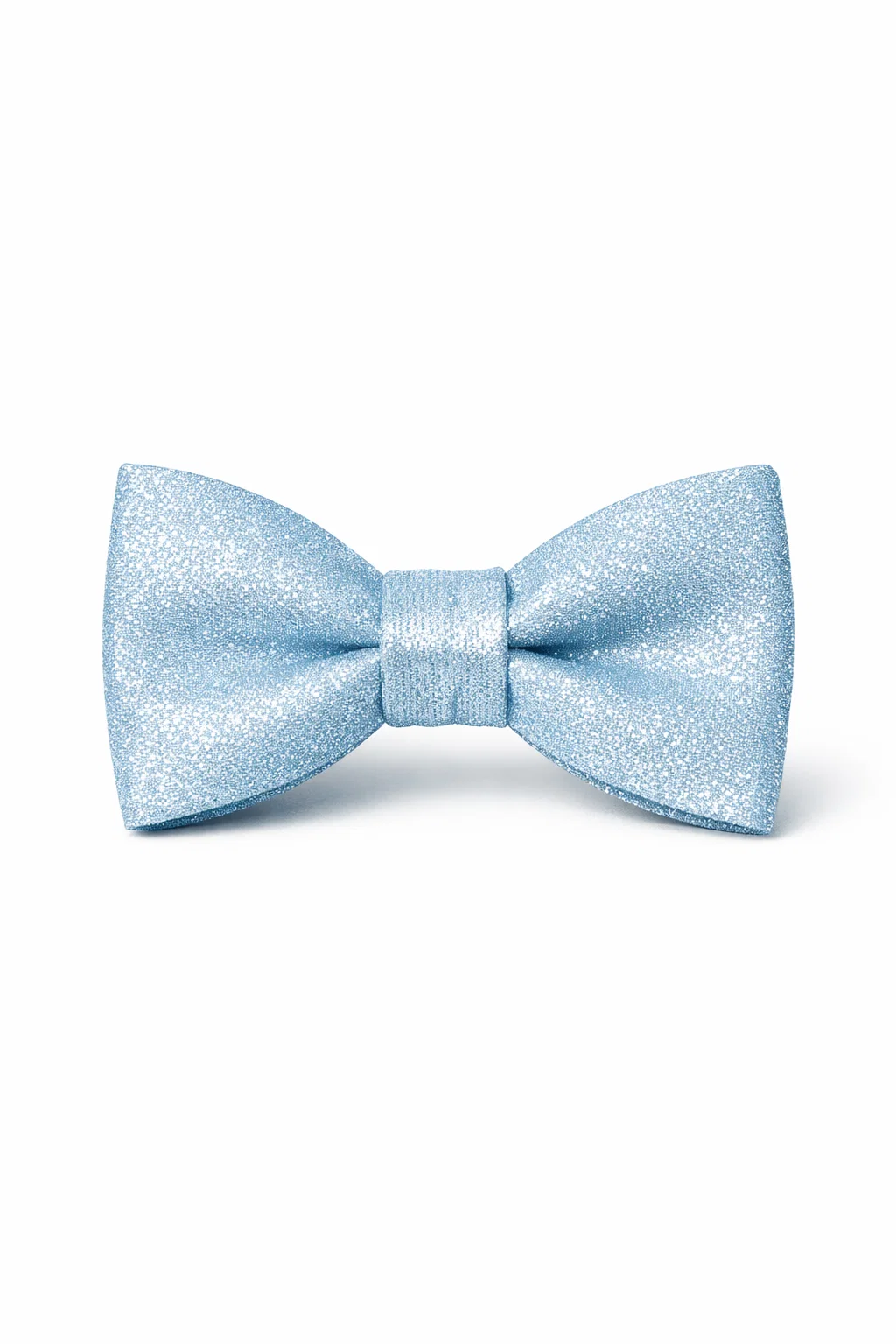 Lurex Bow Blue Ice