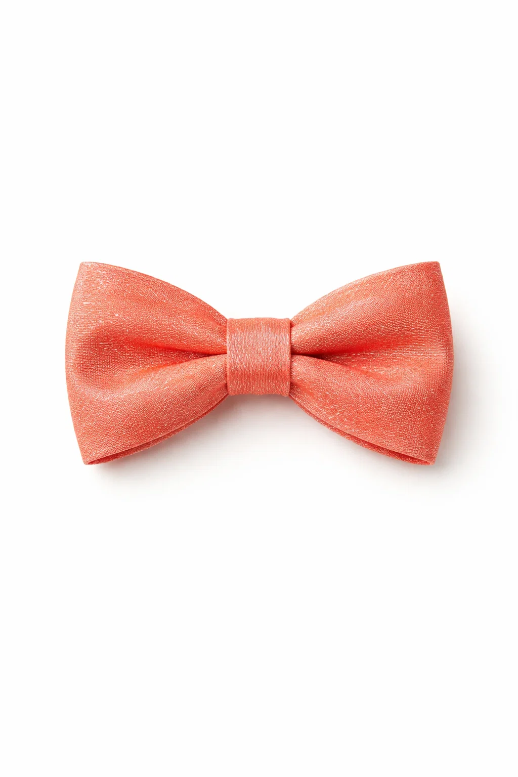 Lurex Bow Sun Coral
