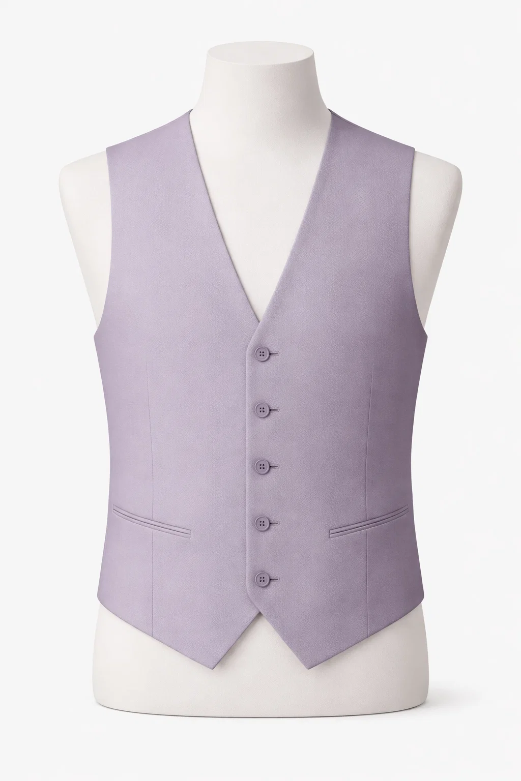M Solid Vest Lavender Haze
