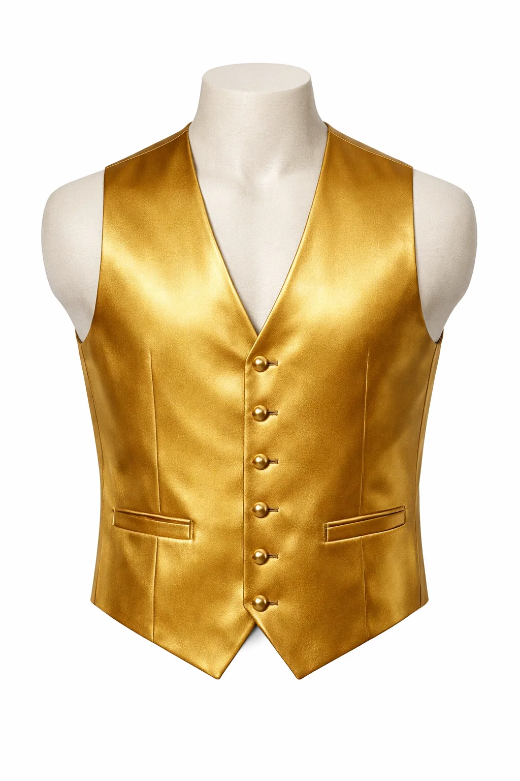 M Solid Vest Midas Gold