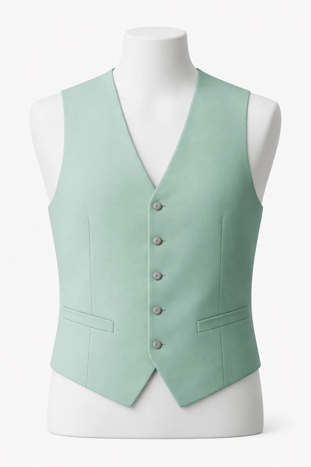 M Solid Vest Mint
