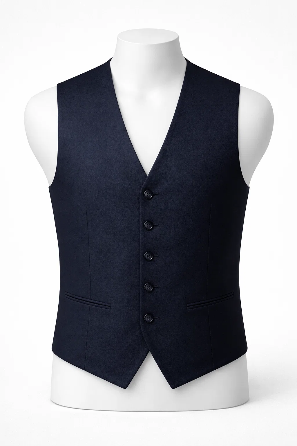 Mod Solid Vest D Navy