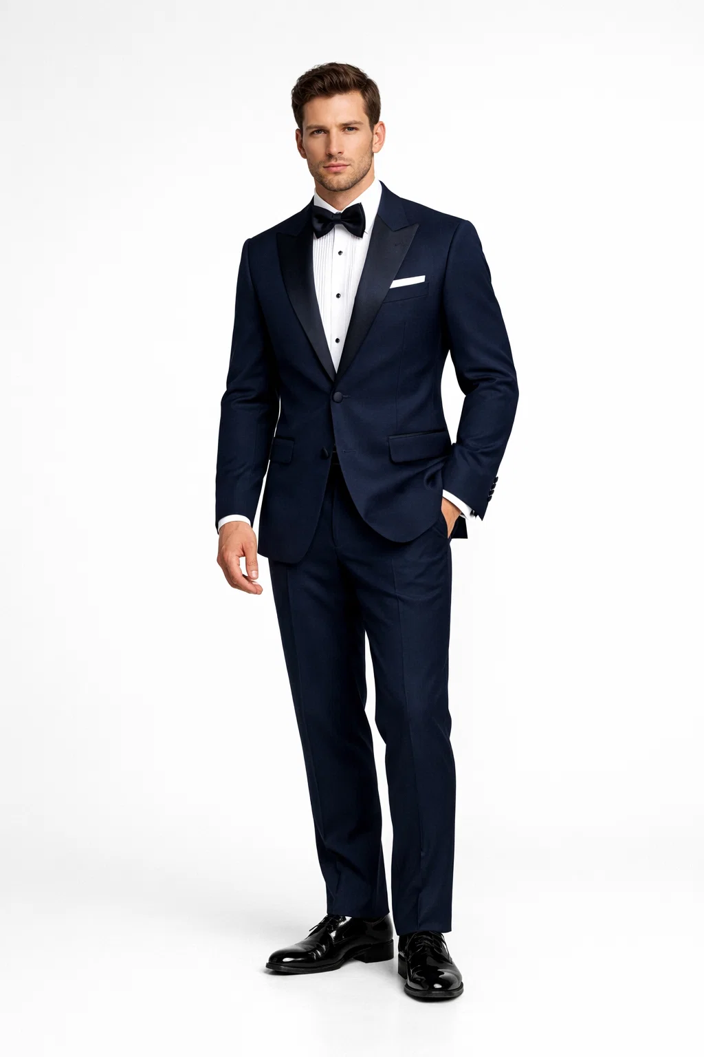 Navy Blake Peak Tuxedo