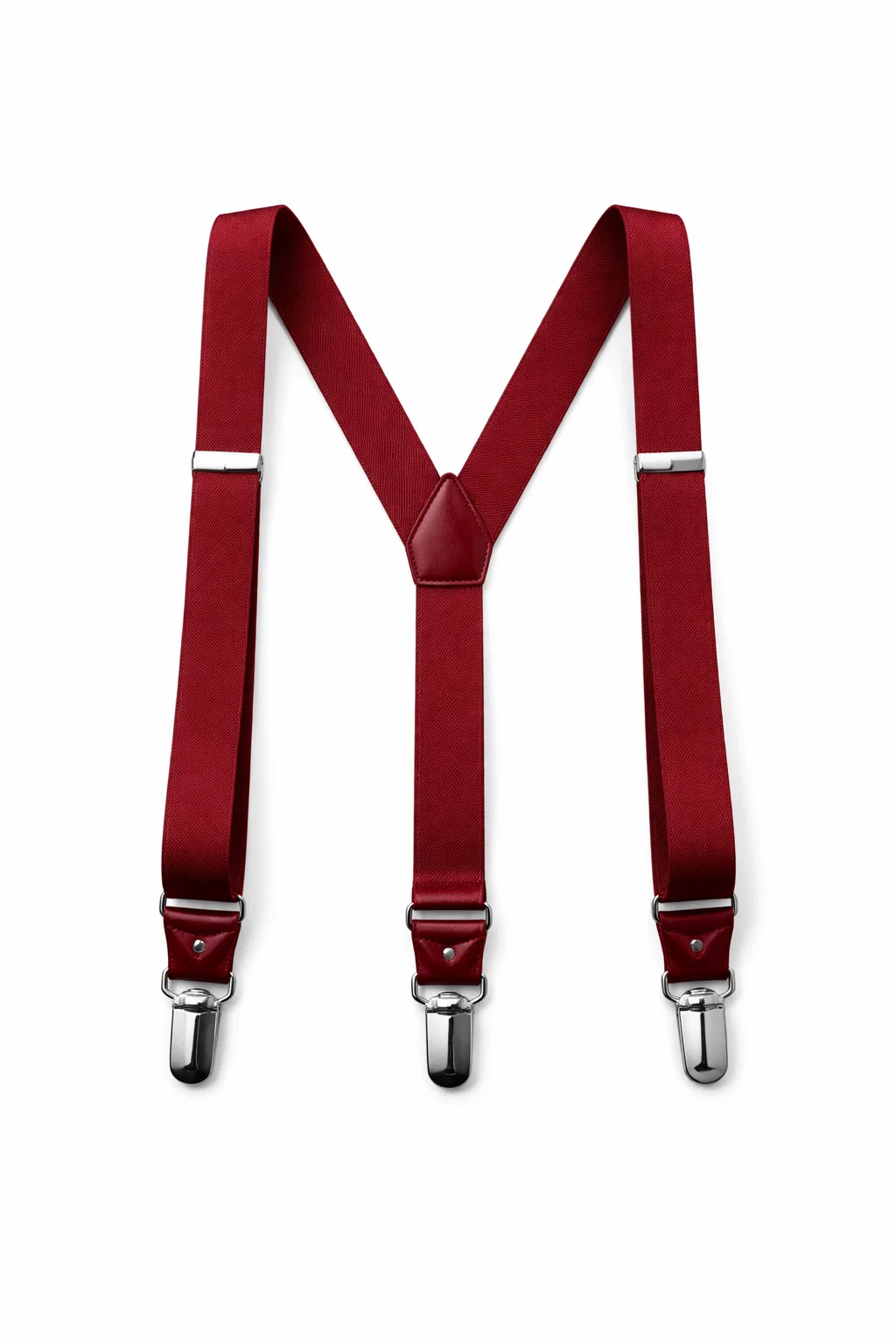 Ruby Red Suspenders