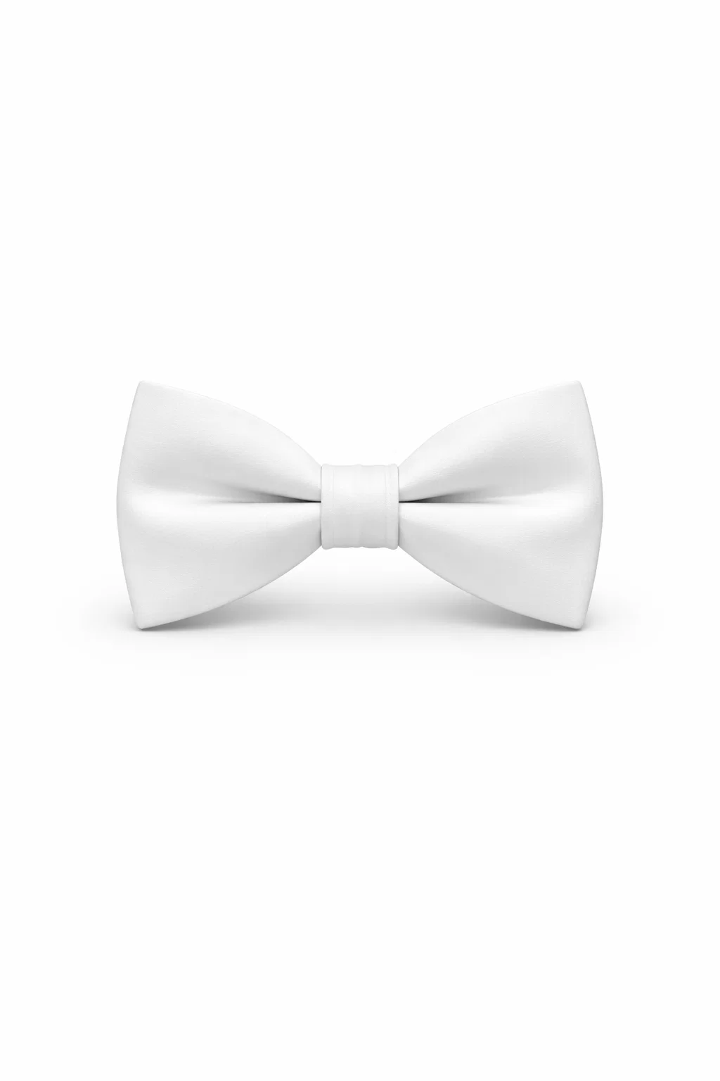 S Solid Bow White