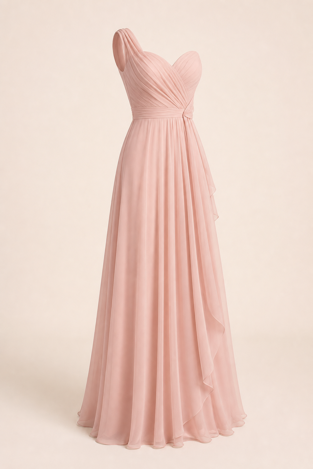 Blush Bridesmaid Dress